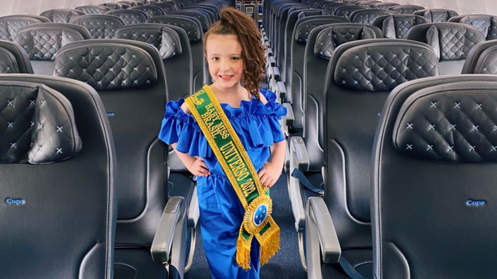 Goiana de 6 anos vence concurso Mini Miss Universo na Colômbia Jornal